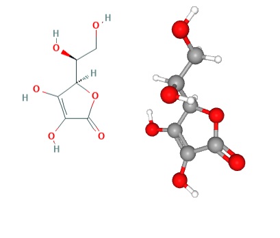 Vitamin C structure image